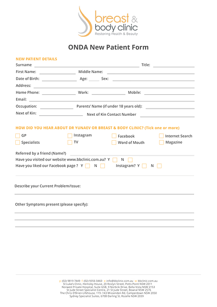 Patient Forms | 5